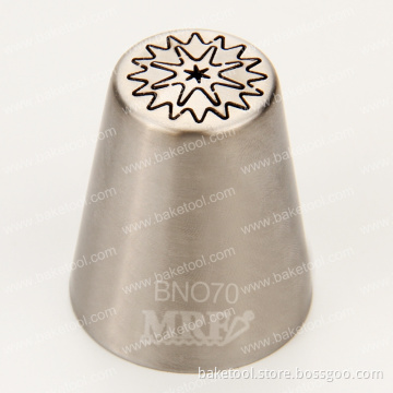 New High Quality Stainless steel cake decorating Xlarge Russian tulip pastry tips#BNO70